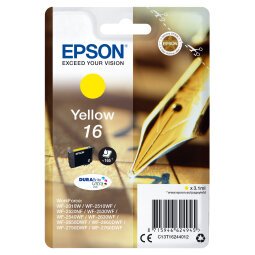 Epson 16 / C13T612400 Cartucho original amarillo de capacidad estándar (165 páginas)