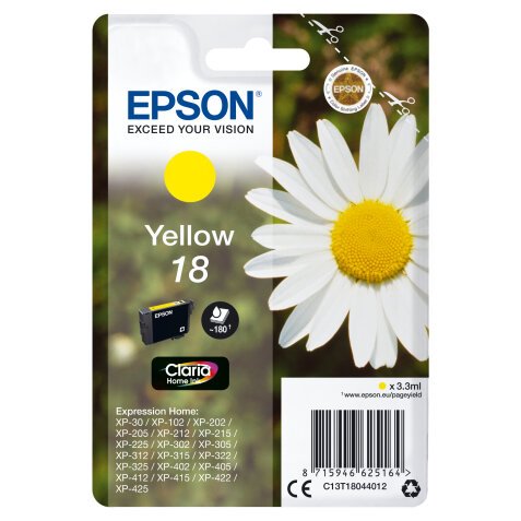 Epson Daisy Cartucho 18 amarillo