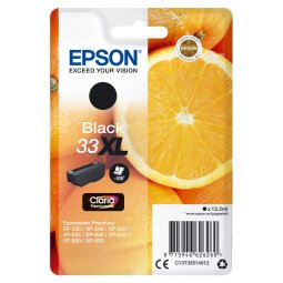 Epson 33XL Cartucho original Negro alta capacidad (530 páginas)