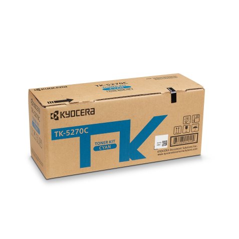 Toner kyocera tk5270c cian para ecosys m6230 / 6630cidn