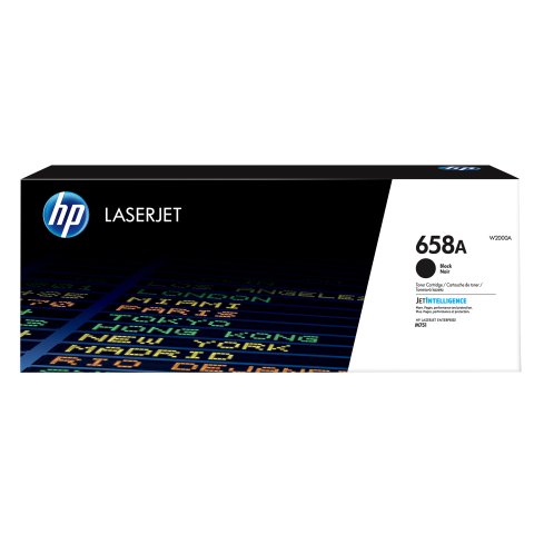 Toner hp enterprise m751negro 658a