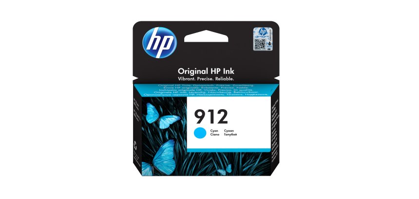 HP 912 3YL77AE Cartucho Original Cian (315 páginas)