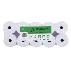 Bobines Calculatrices Exacompta 40513E - l 70 mm x L 40 m, Ø 70 mm - 1 pli(s) - paquet de 10
