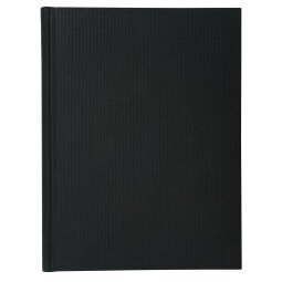 HARD BACK BOOK A4 200 PAGES 5/5 - Black