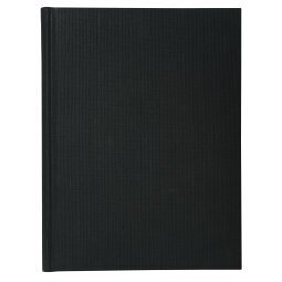 HARD BACK BOOK A4 500 PAGES 5/5 - Black