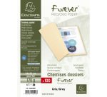 Chemise standard 170 Exacompta Forever® 24 x 32 cm gris - Paquet de 100