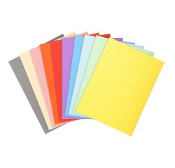 Chemise standard 170 xacompta Forever® 24 x 32 cm couleurs assorties - Paquet de 50