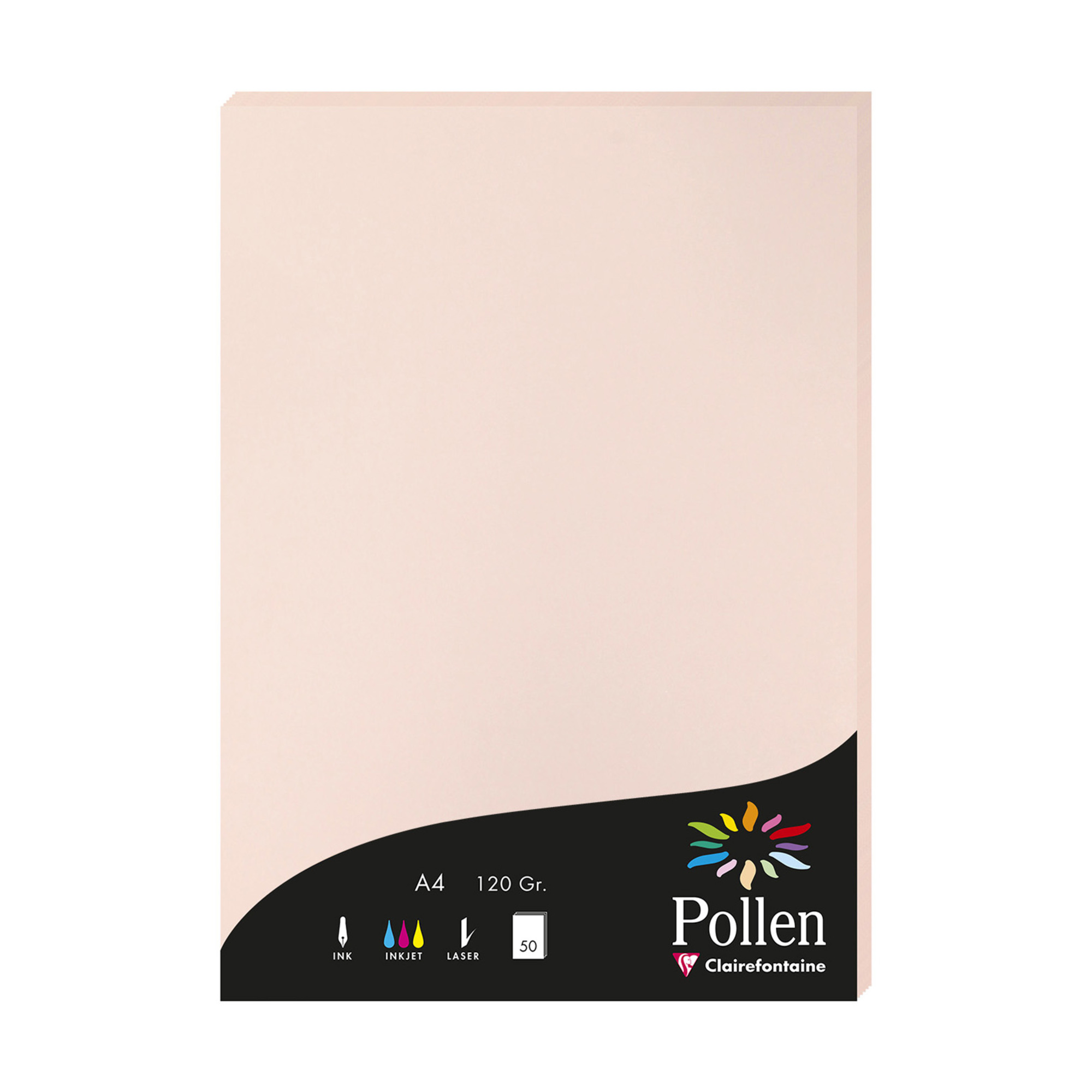 Coffret Pollen uni de 20 enveloppes 114x162mm + 20 cartes 110x155mm