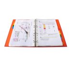 Intercalaire A4+ carte blanche Exacompta 12 onglets neutres multicolores - 1 jeu