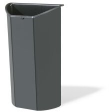 Semicircular Bin Eco-Insert (Tall) - Anthracite