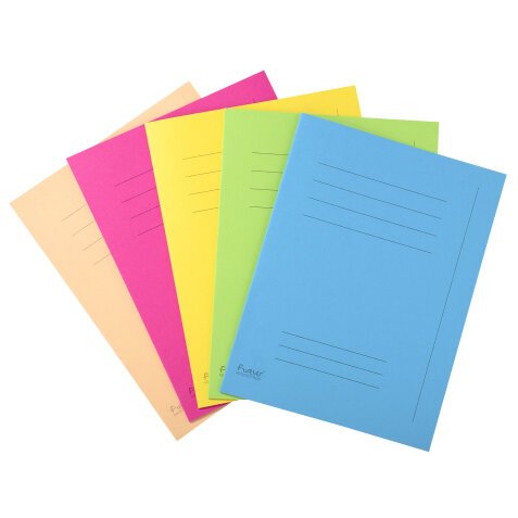 Pack of 50 pre-printed square cut folders Forever® 100% recycled - 24x32cm