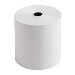 Rol 1vouw thermisch papier 80x80x12mm (per 10) zonder BPA - Wit