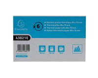 Bobines Caisses Exacompta 43821E - l 80 mm x L 72 m, Ø 76 mm - 1 pli(s) - paquet de 6