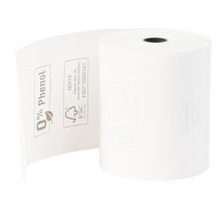 Rollos de papel térmico Exacompta 43828E - L 80 mm x L 72 m, Ø 70 mm - 1 capa(s) - paquete de 5