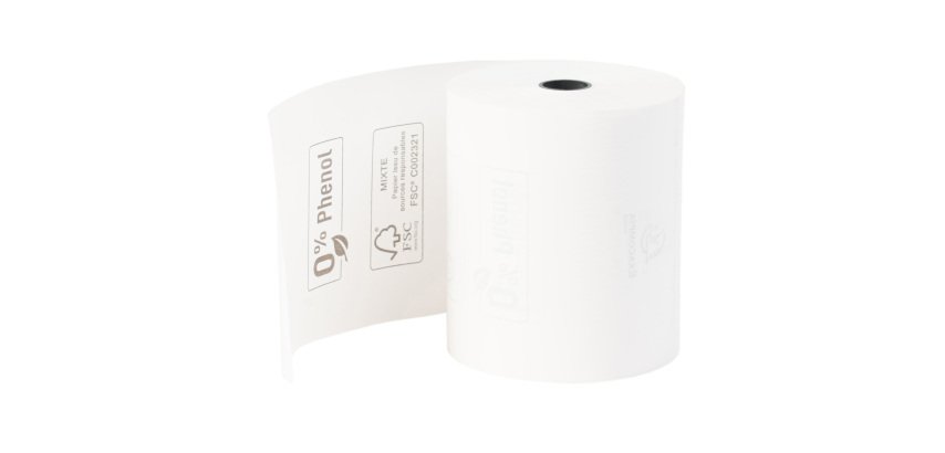 Spools Cases Exacompta 43828E - w 80 mm x L 72 m, Ø 70 mm - 1 ply - pack of 5