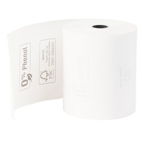 Rollos de papel térmico Exacompta 43828E - L 80 mm x L 72 m, Ø 70 mm - 1 capa(s) - paquete de 5