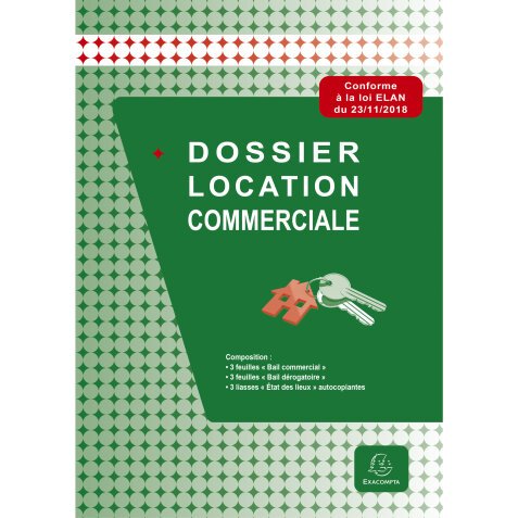 Dossier location commerciale - Vert