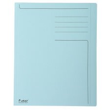 FOREVER® Pak van 100 bedrukte dossiermappen 280g/m2 met 1 cm overslag - 24x32cm voor A4