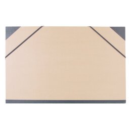 Carton à dessin Kraft à élastiques 32x45cm