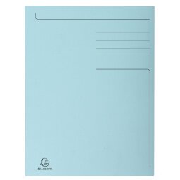 Pre-printed 3-flap folder 280gsm Forever® - 24x32cm - Assorted colours