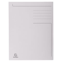 Folder Forever 280g Printed 3 Flap Grey