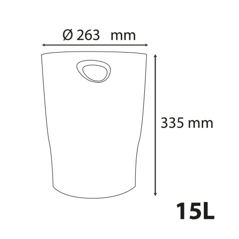 Corbeille à papier Ecobin