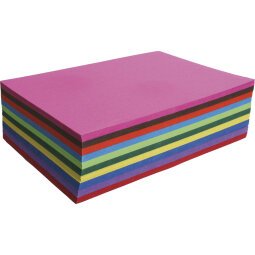 CARTA, Paquet de 500 feuilles 120g/m² au format 21x29,7cm - Assortiment