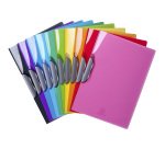 Chemise de présentation à Clip Exacompta Iderama 22 x 31 couleurs assorties