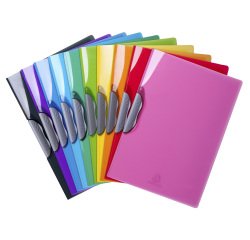 Chemise de présentation à Clip Exacompta Iderama 22 x 31 couleurs assorties