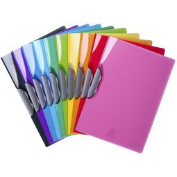 Clip Folder Iderama PP Ast - Assorted colours