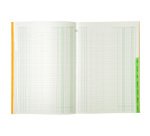 Registre échéancier piqûre 21 x 29,7 cm 80 pages Exacompta