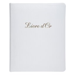 Exacompta Leather 'Livre D'or' Guest Book (French Cover)