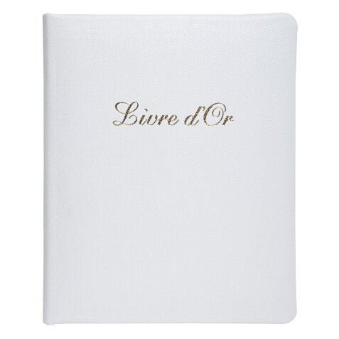 Exacompta Leather 'Livre D'or' Guest Book (French Cover)
