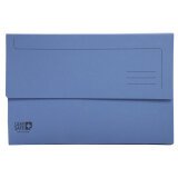 Paquet de 5 chemises poche 400g/m2 Clean'Safe - 35x24,2cm - Bleu