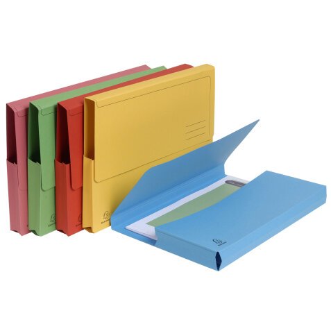 Forever Document wallets A4 Assorted - Assorted colours