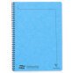 Notemaker Europa cahier reliure intégrale A4 120 pages détachables ligné - Turquoise