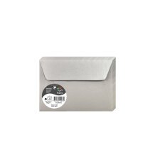 Paquet de 20 enveloppes Pollen 114x162mm 120g/m2 - Argent