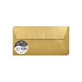 Paquet de 20 enveloppes Pollen 110x220mm 120g/m2 - Or