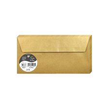 Paquet de 20 enveloppes Pollen 110x220mm 120g/m2 - Or