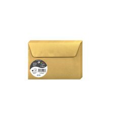 Paquet de 20 enveloppes Pollen 114x162mm 120g/m2 - Or