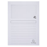 Exacompta Forever Recycled Window Folders (Pack 50) - Assorted colours