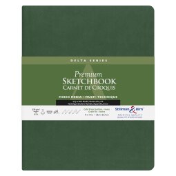 Delta Series carnet souple 26F 20,3x25,3cm 270g - Ivoire