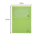 Paquet de 25 chemises à fenêtre Forever 130g/m2 - 22x31cm