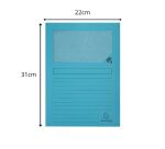 Paquet de 25 chemises à fenêtre Forever 130g/m2 - 22x31cm