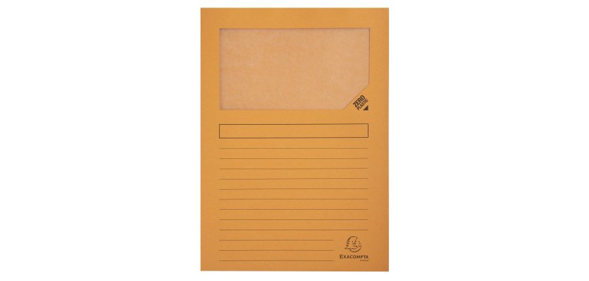 Paquet de 25 chemises à fenêtre Forever 130g/m2 - 22x31cm
