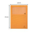 Paquet de 25 chemises à fenêtre Forever 130g/m2 - 22x31cm