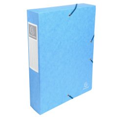 Boîte de classement, dos: 60 mm, turquoise