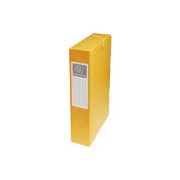Archivbox aus Colorspan-Karton 600g, Rückenbreite 60mm mit Etikett, 25x33cm für DIN A4