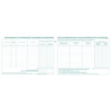 Speciale registers Garagisten - Tweedehandsvoertuigen binnenland & export - vergelijkingsregisters achteraan - Nederlandstalig - 80 blad