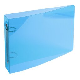 Exacompta 'Crystal Record Card Ring Binder (Small) - Assorted colours